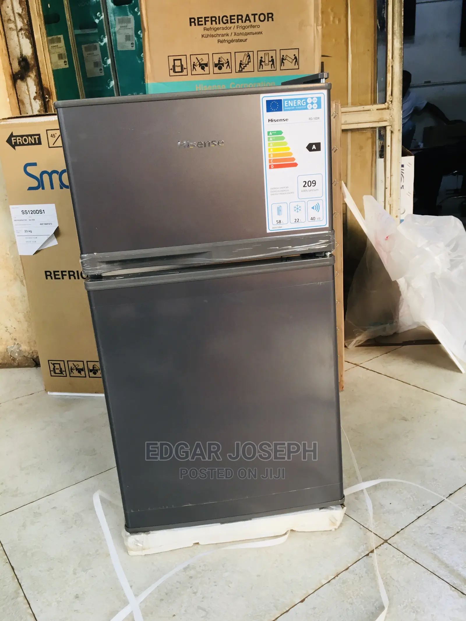 Hisense Brand New Refrigerator 120L