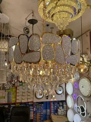 Gold Pendant Chandelier
