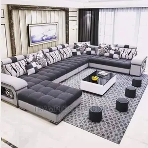 Sofas Set/ Grey and White Sofa Set Full Setup