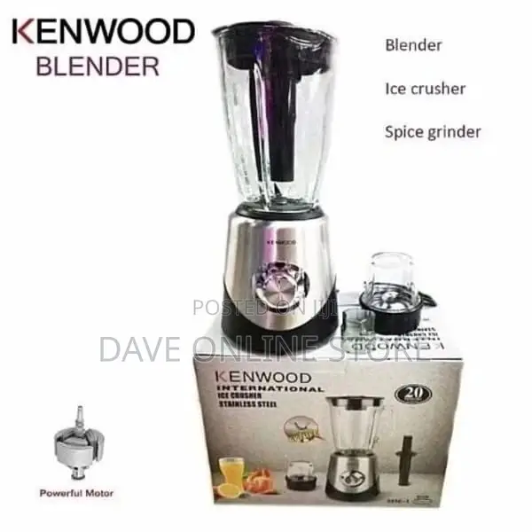 Kenwood International Ice Crusher Blender With Grinder