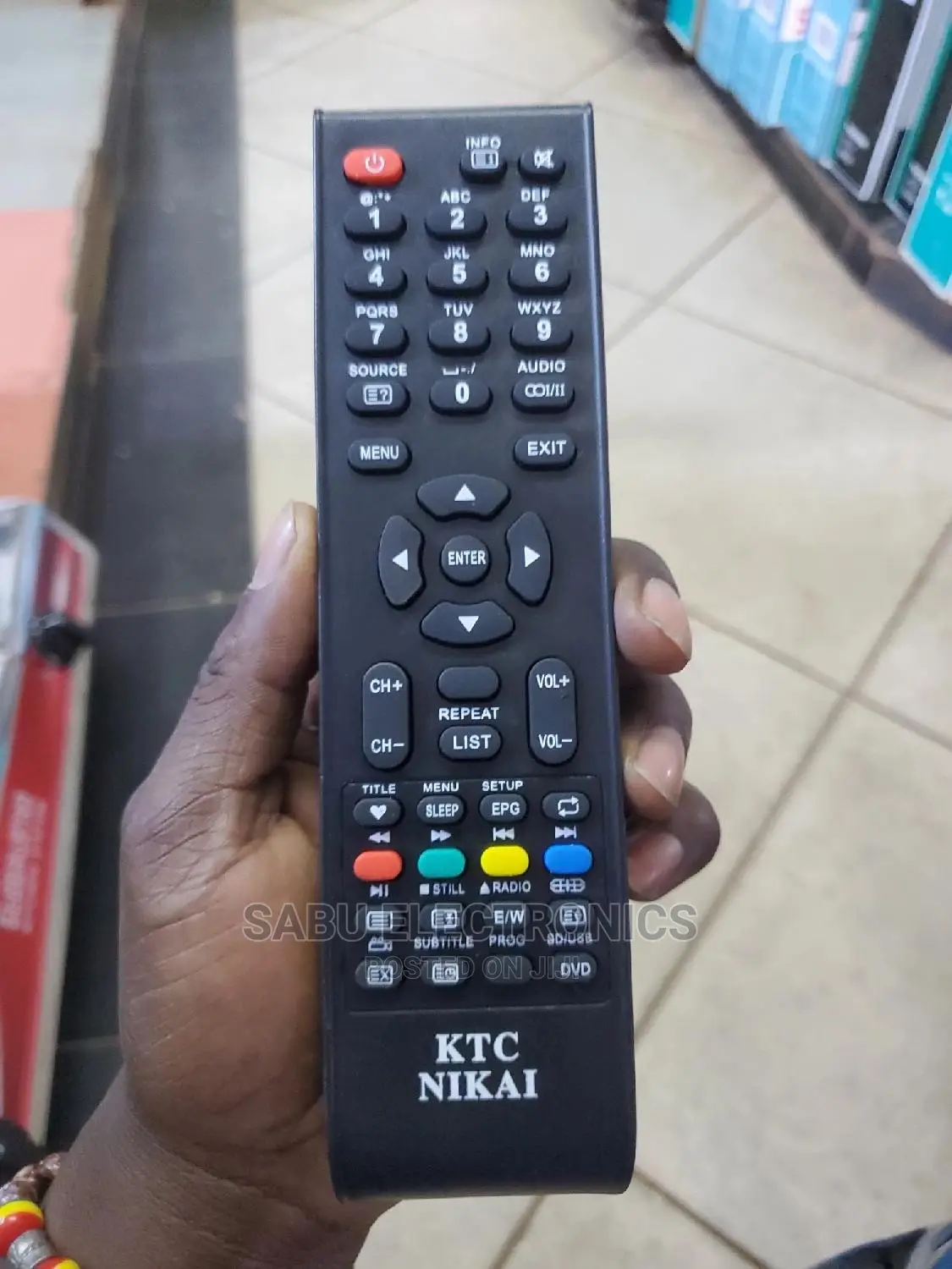Remote Control Replacement for Changhong Digital Tvs