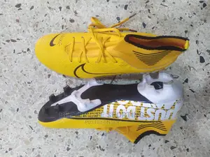 Photo - Football Boots Anklet Yellow