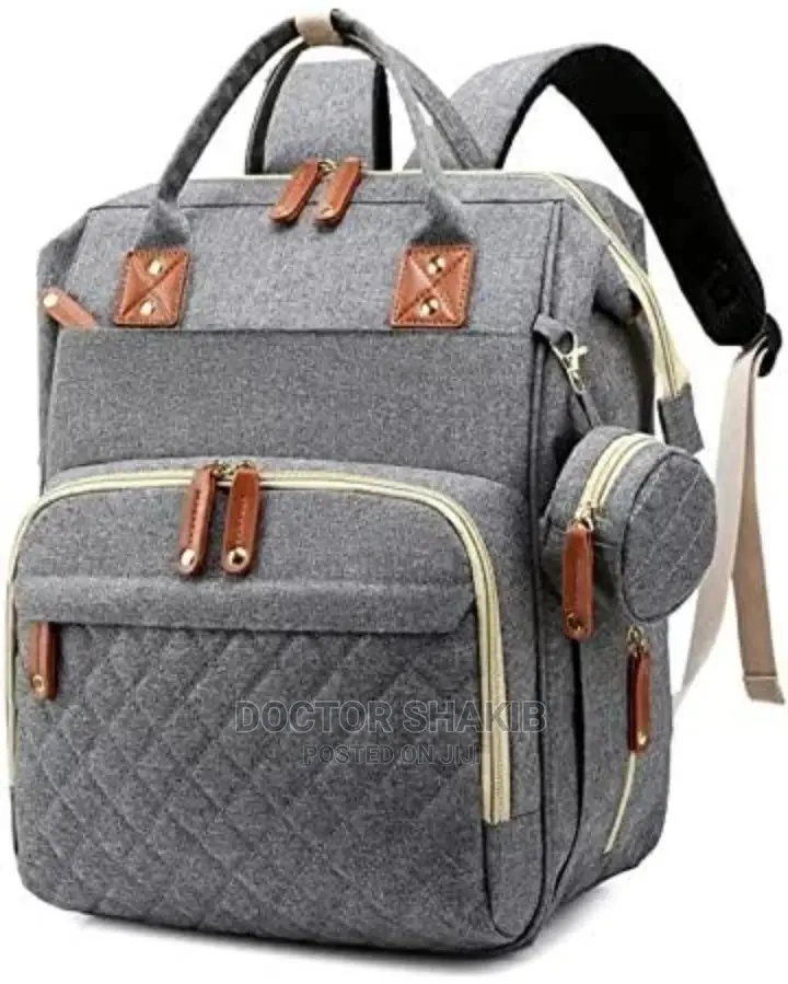 Multifunctional Baby Diaper Bag and Bed