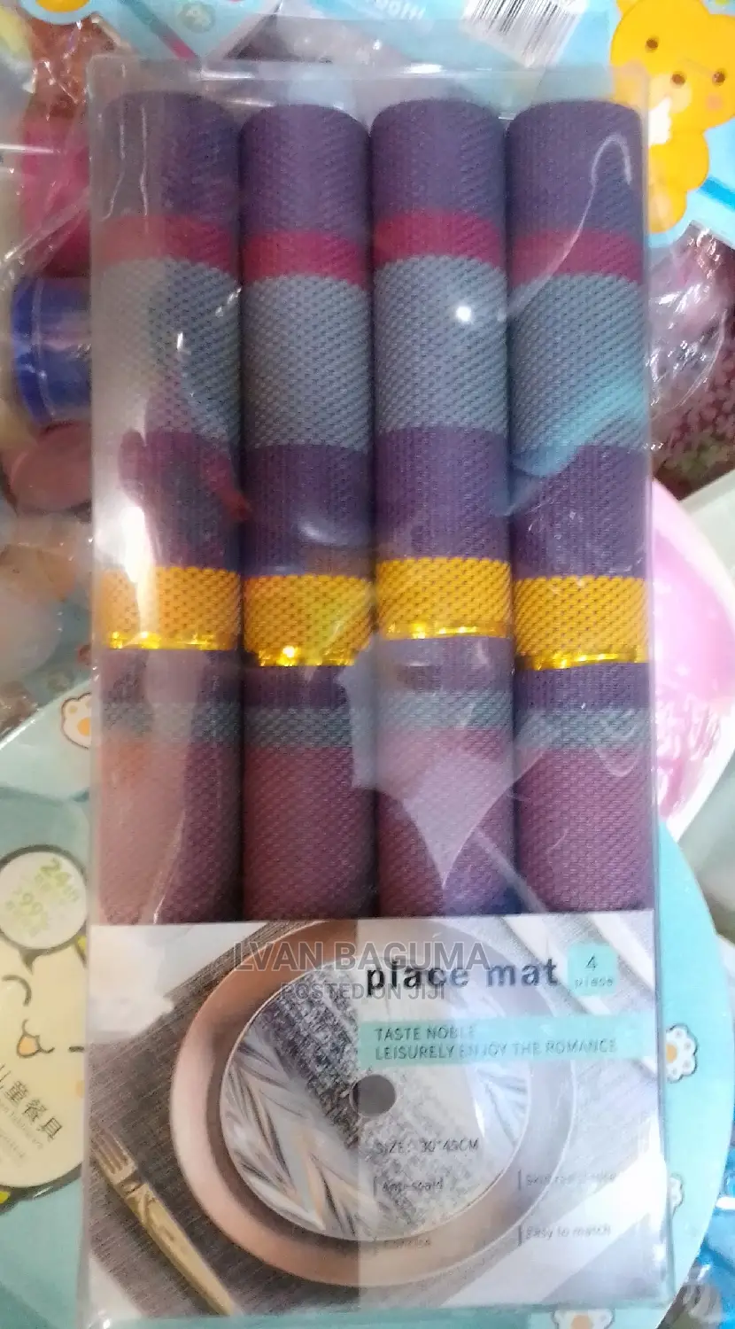 Table Mats - Size (30*45cm) 4 Pieces