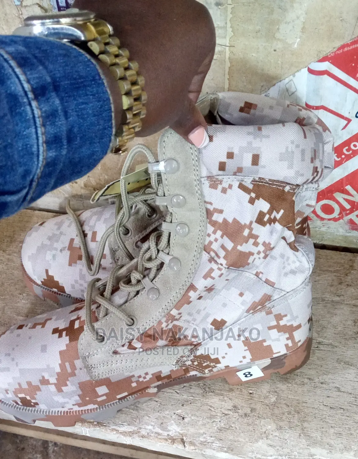 Desert Boots Puzzled