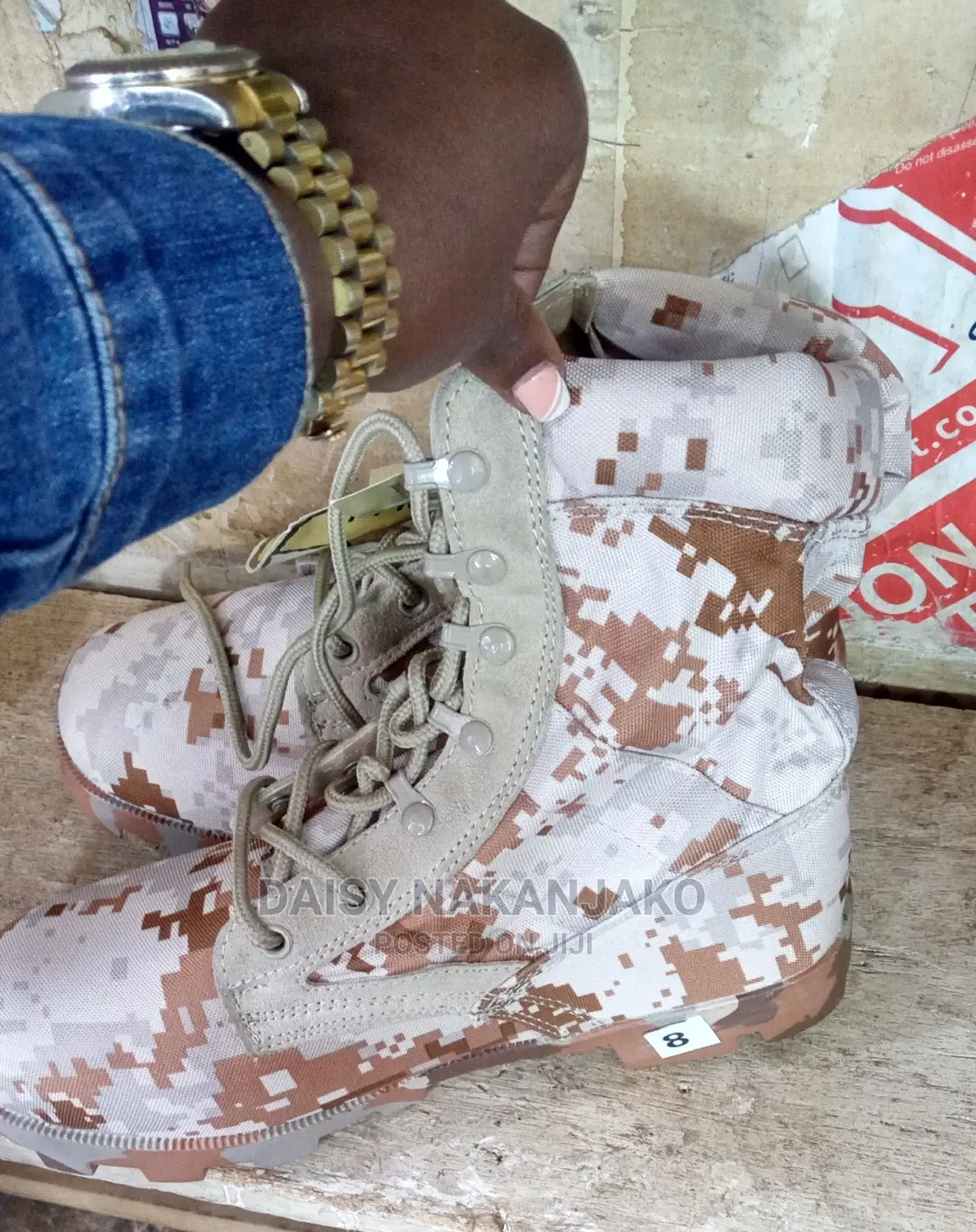 Desert Boots Puzzled