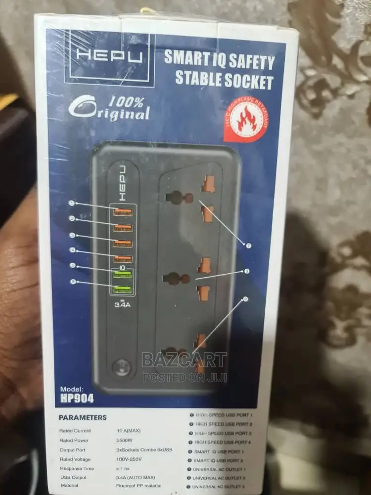 Smart Iq Safety Stable Socket With Usb
