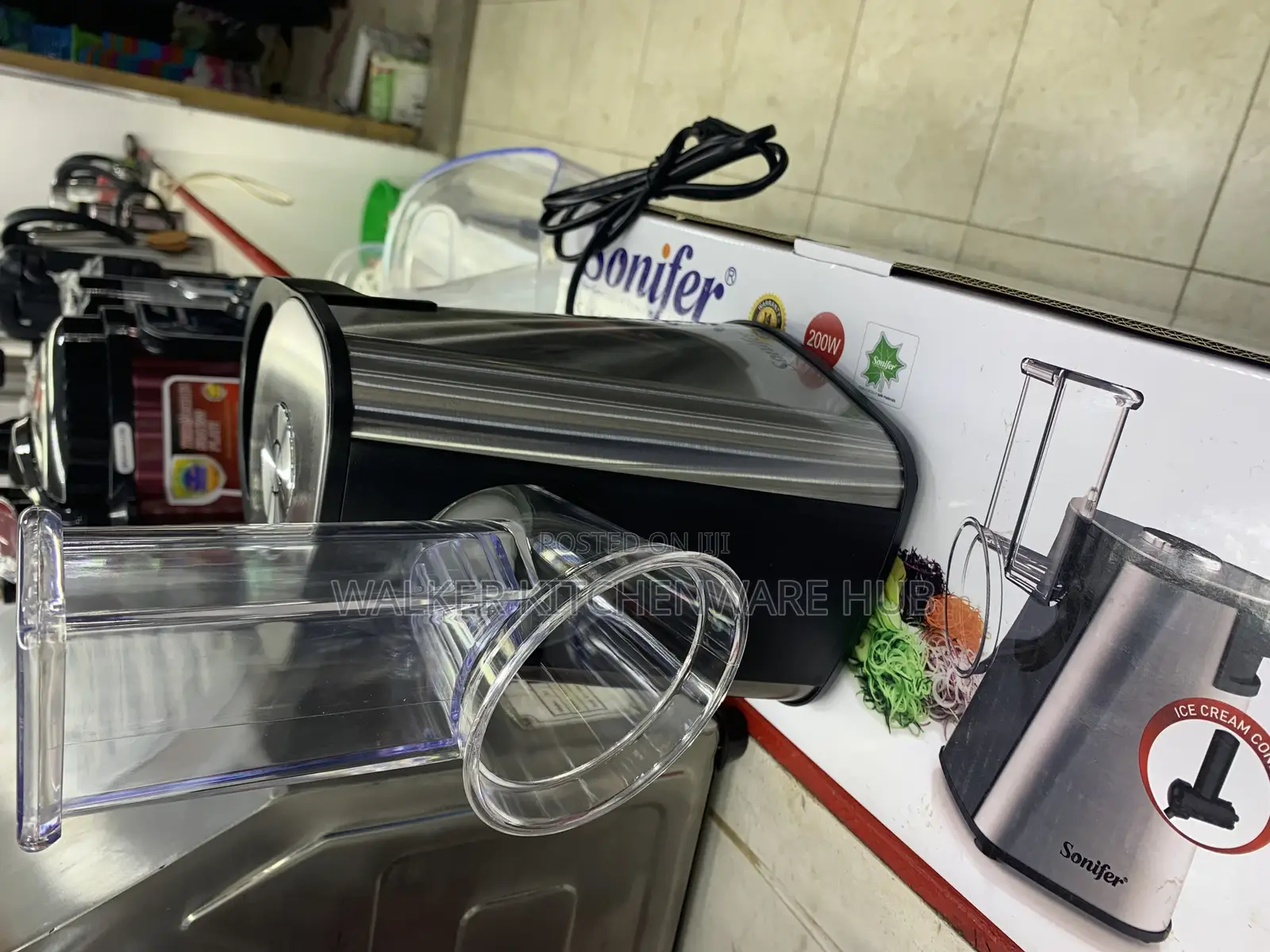 Electric Salad Machine Maker