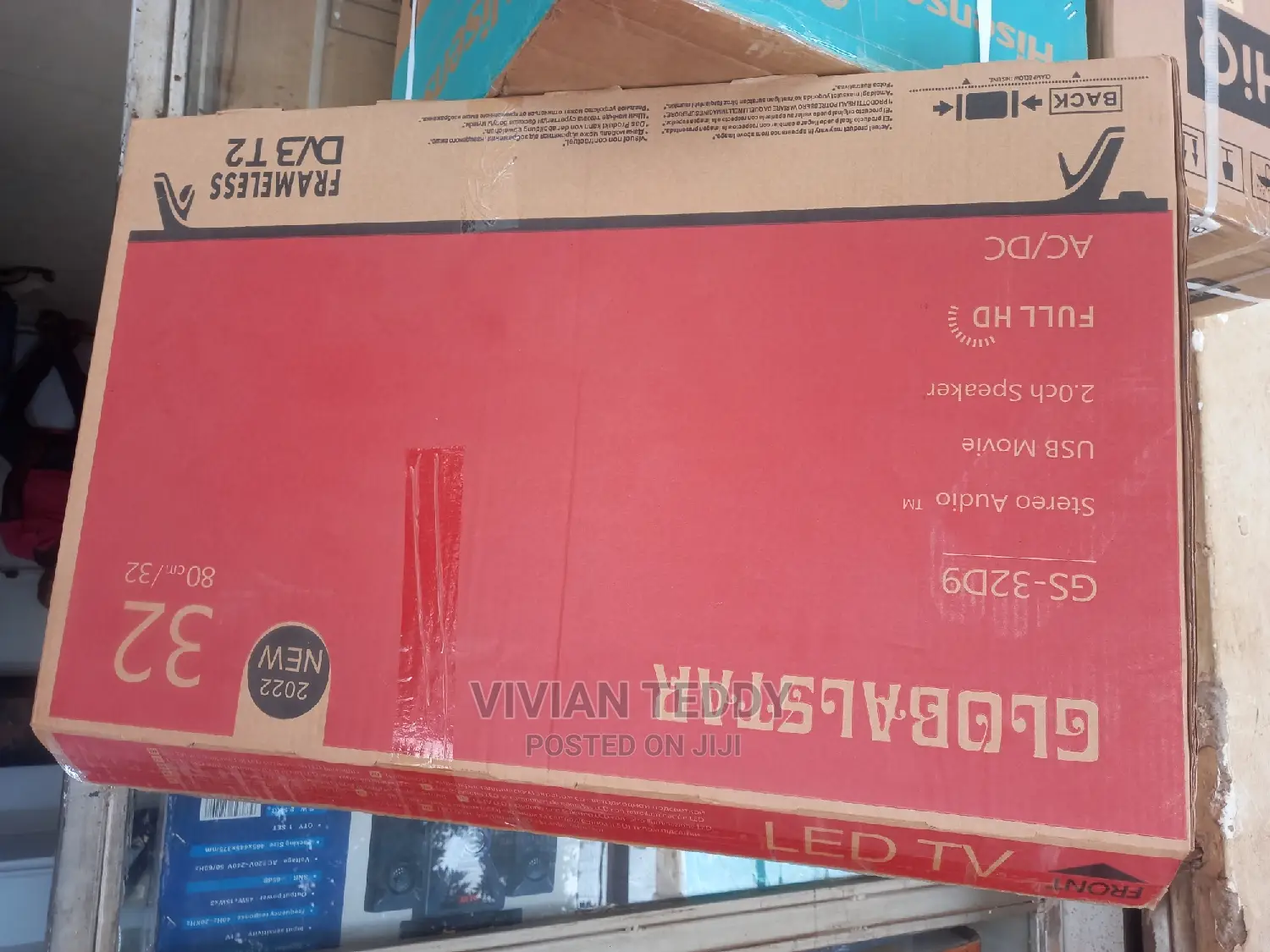 32" Led Globalstar TV Flat Screen