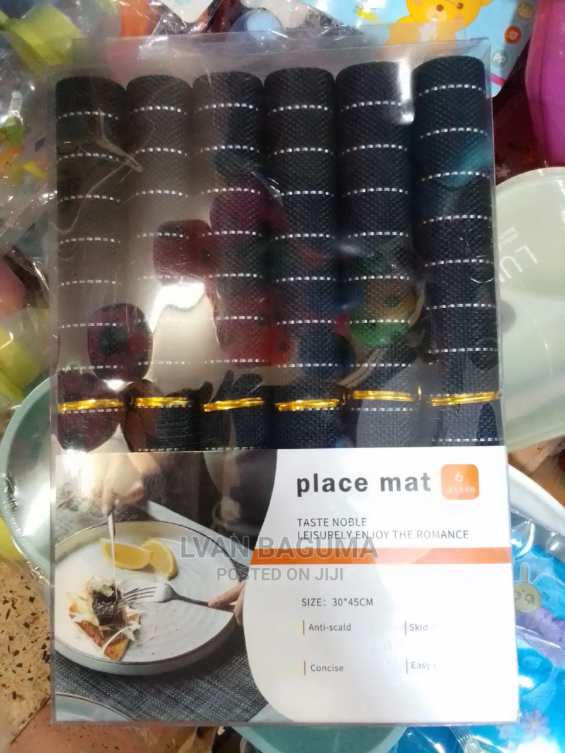 Table Mats - Size (30*45cm) 6 Pieces