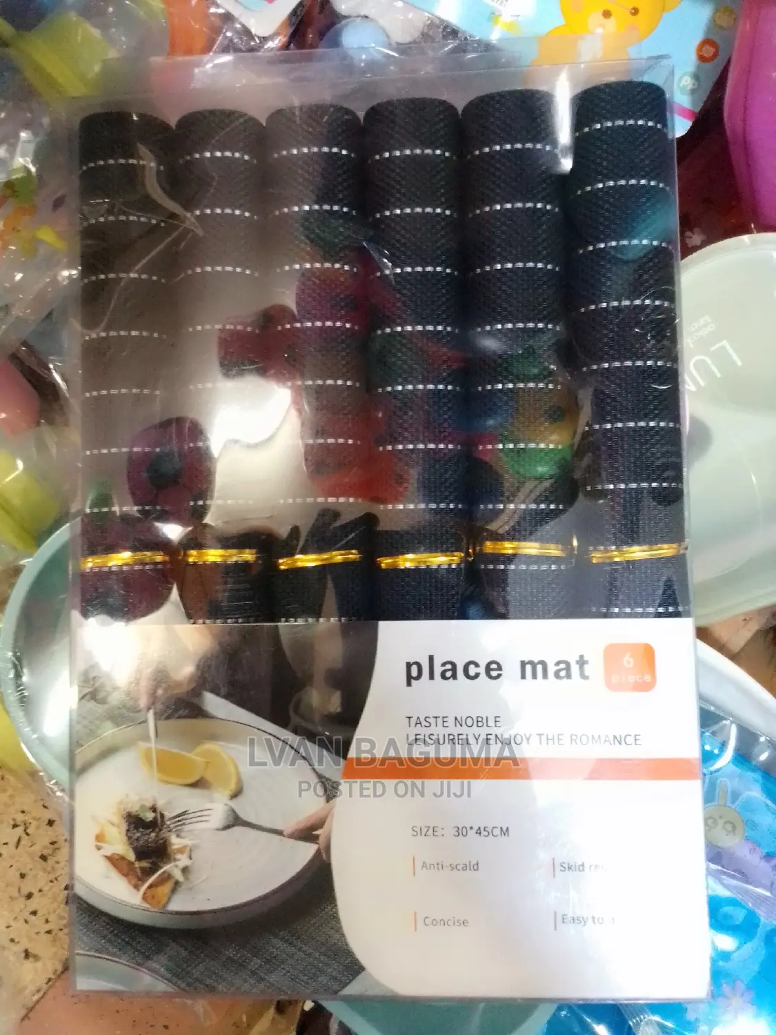 Table Mats - Size (30*45cm) 6 Pieces