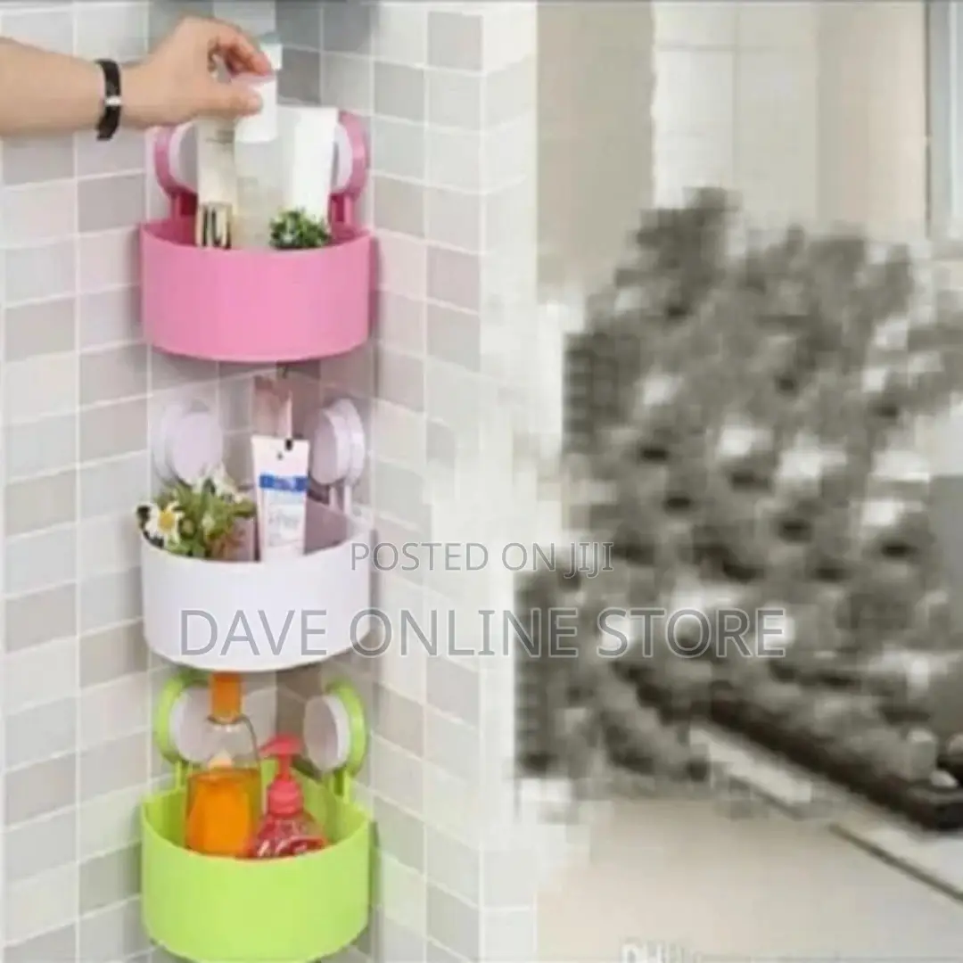 Triangular Bathroom Shelf -
