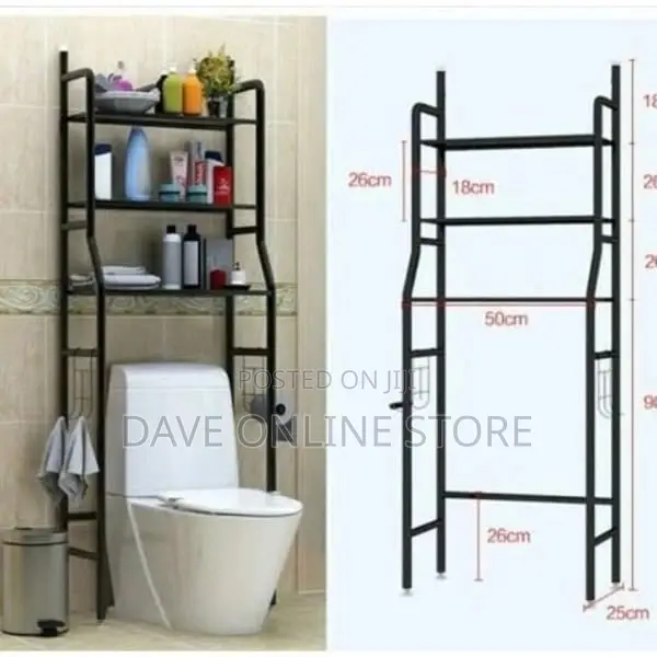 3-Tier Over-The-Toilet Storage Shelf