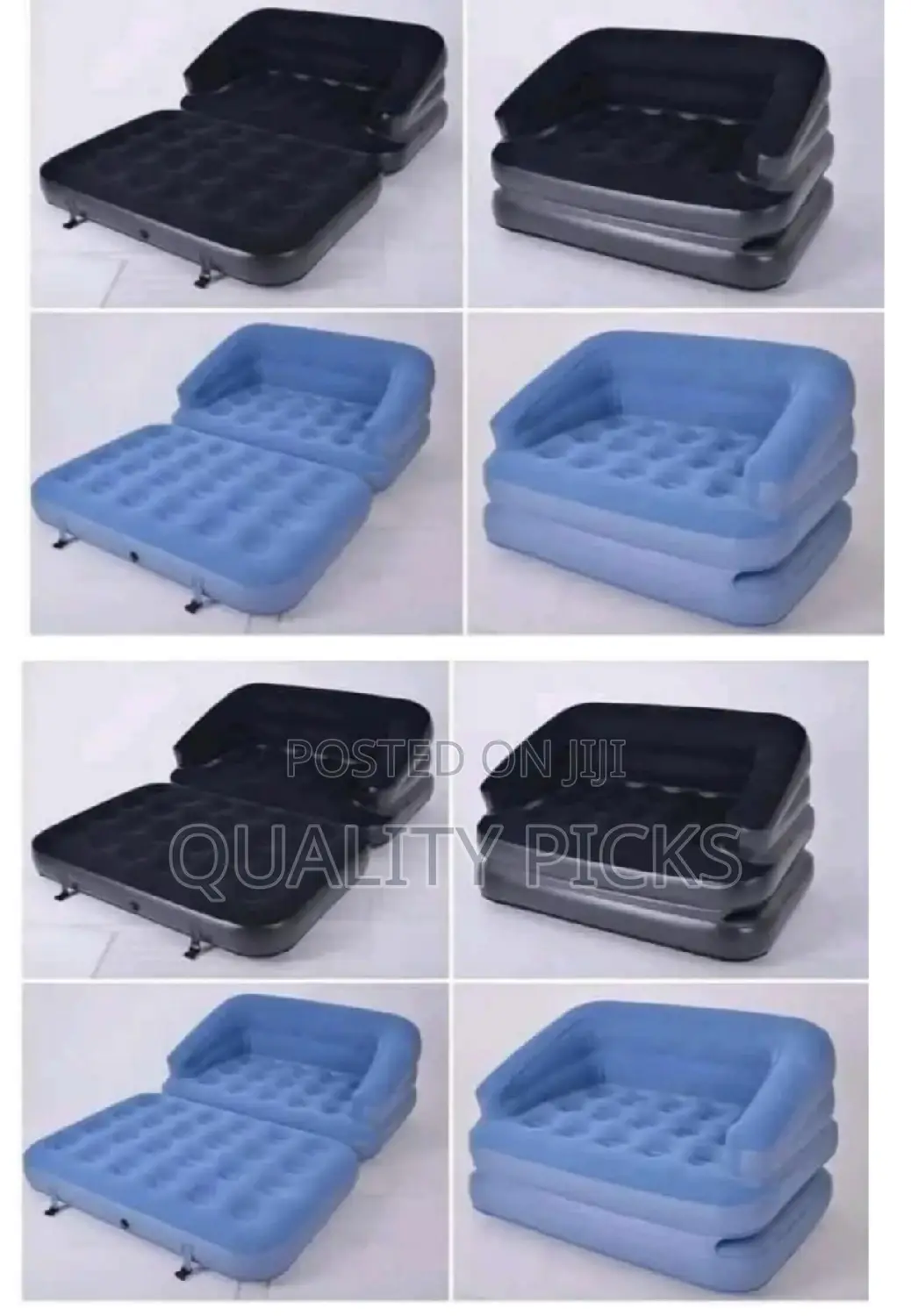Black and Blue Air Sofa