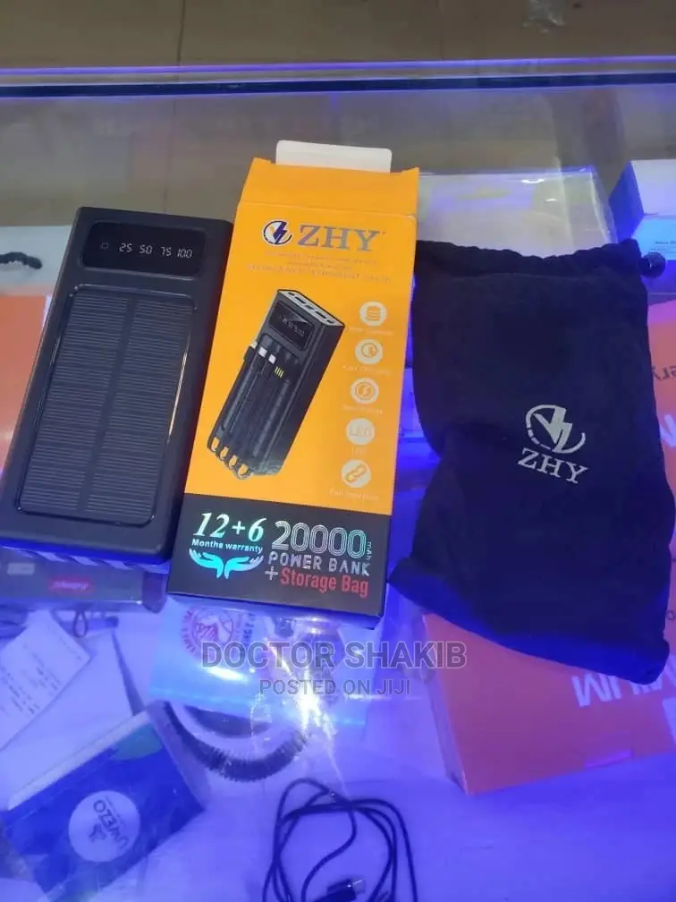 ZHY Solar Power Bank