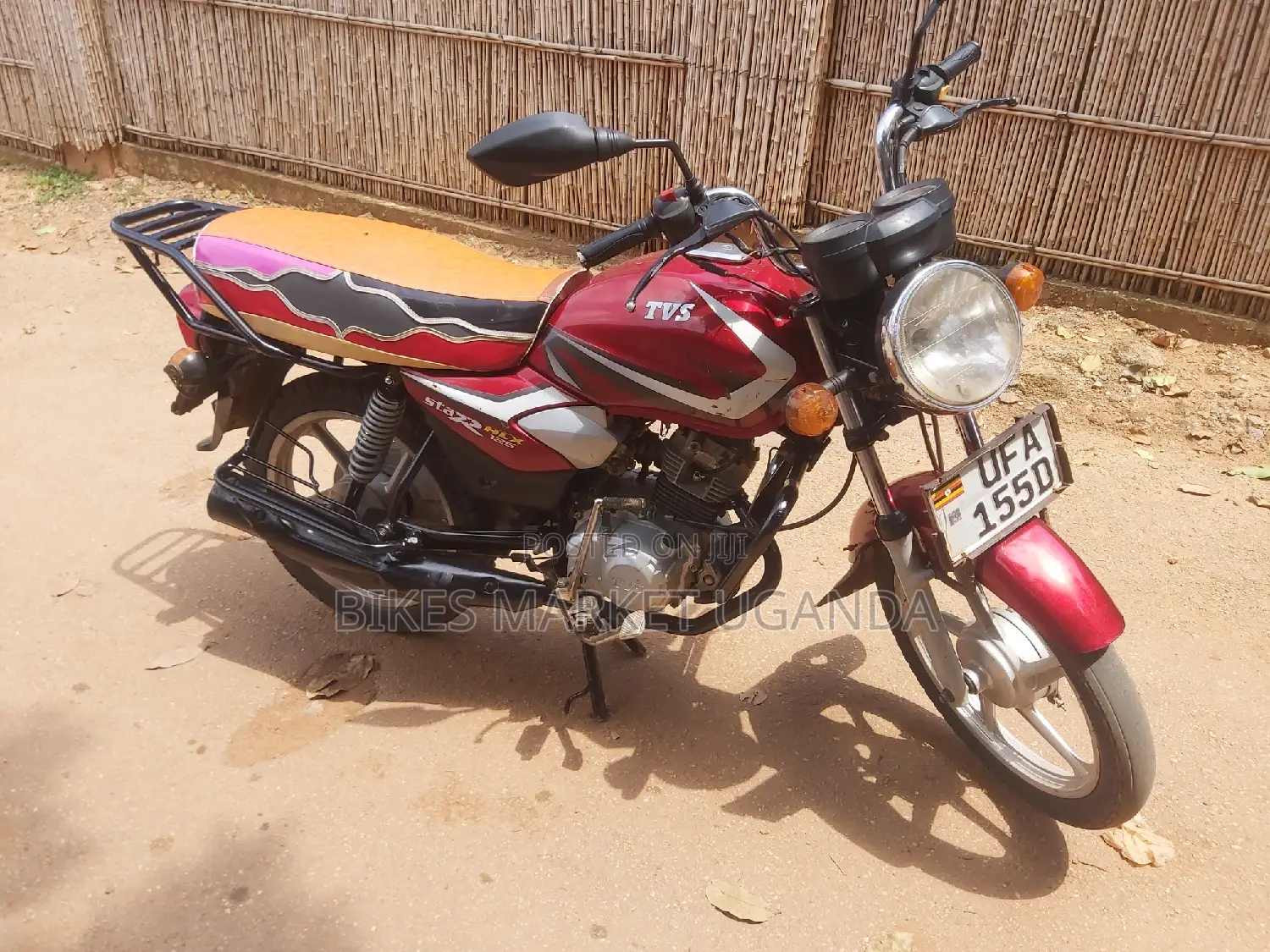 New TVS HLX 125 2019 Red