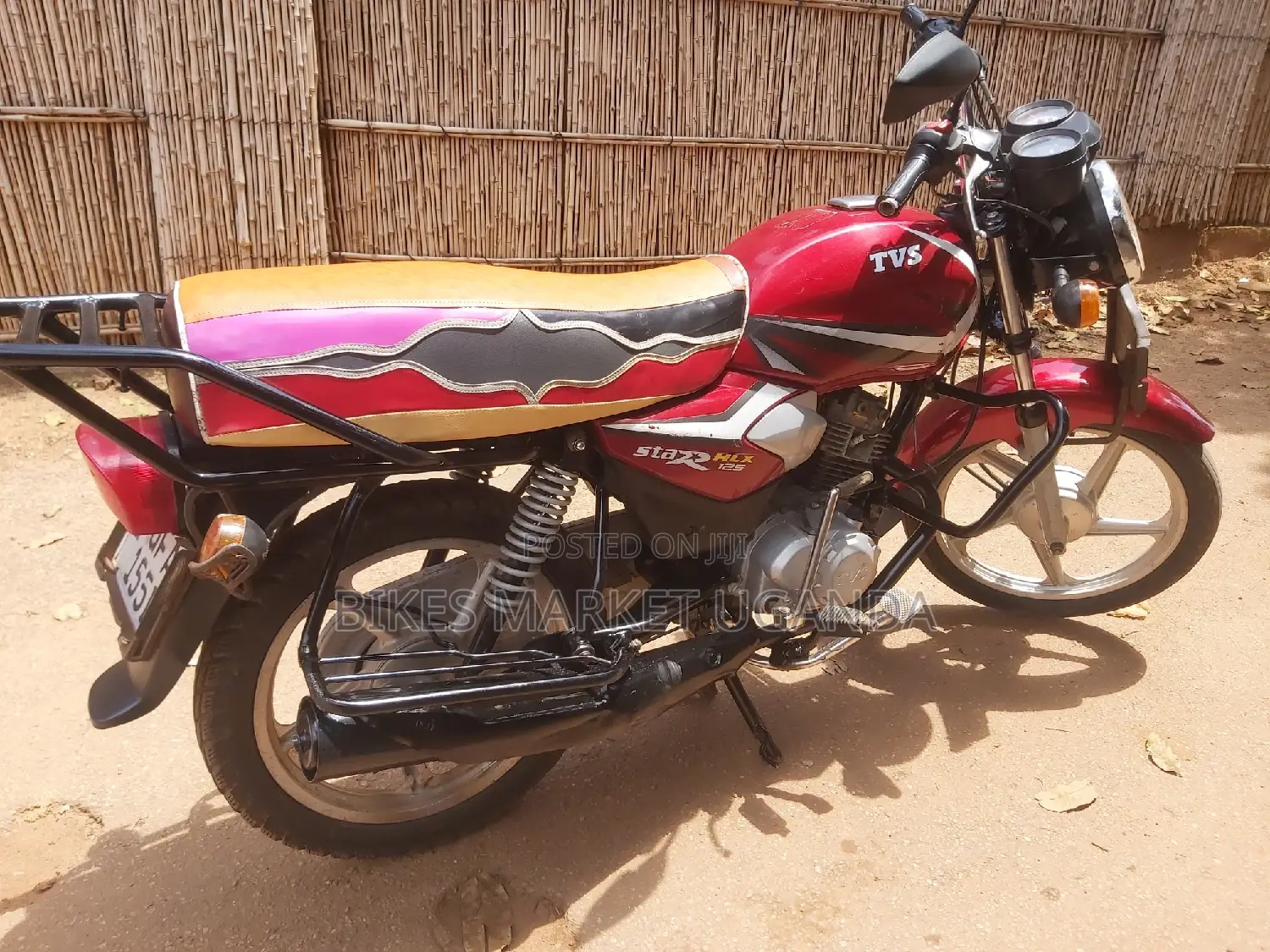 New TVS HLX 125 2019 Red