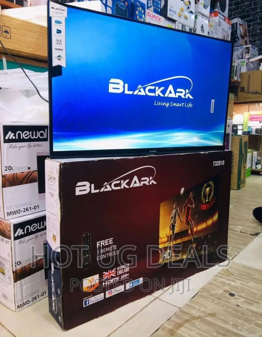 32inch Black Air Led Digital Tv With Inbuilt Free to Air