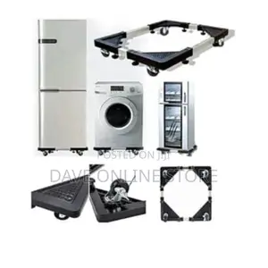 Adjustable Base Stand Washing Machine Fridge With Wheels