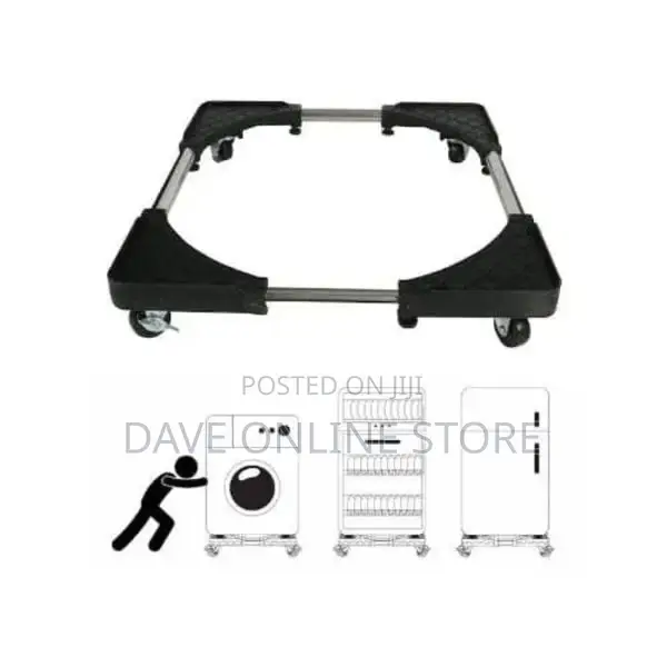 Appliance Base Stand With Wheels 4 Fridge Washing Machine