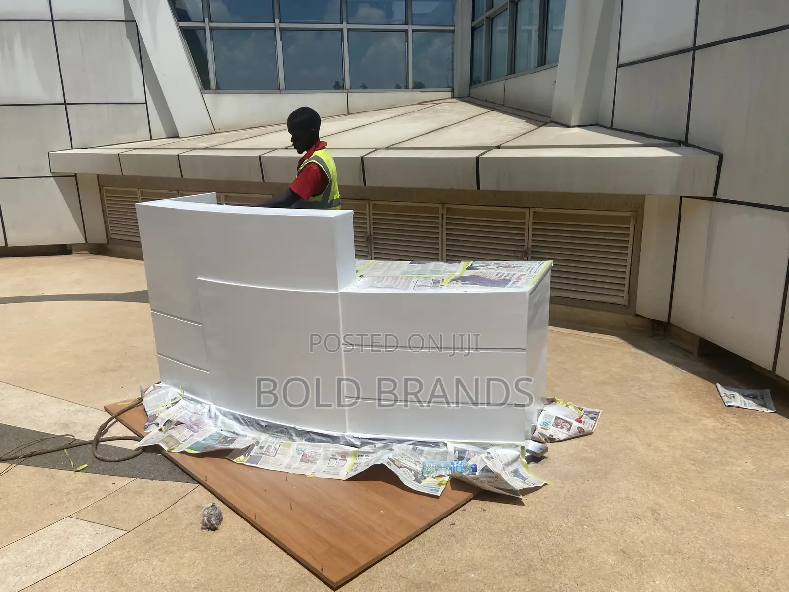 Reception Counter Arch Design