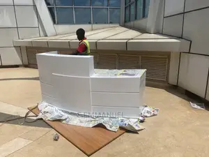 Reception Counter Arch Design