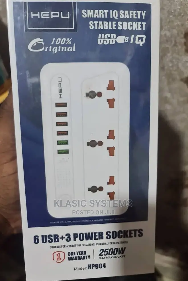 Smartiq Safety Stable Socket With USB