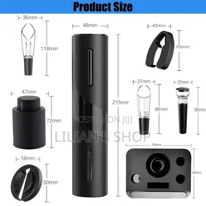 Electric Wine Bottle,Beer Foil Cutter Wine Opener Set