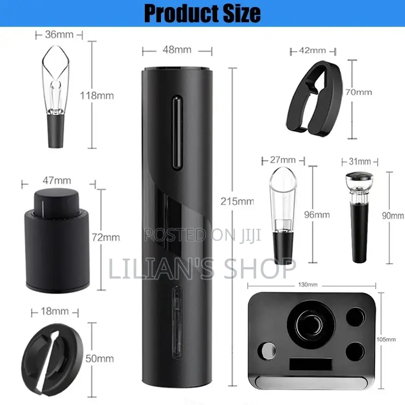 Electric Wine Bottle,Beer Foil Cutter Wine Opener Set