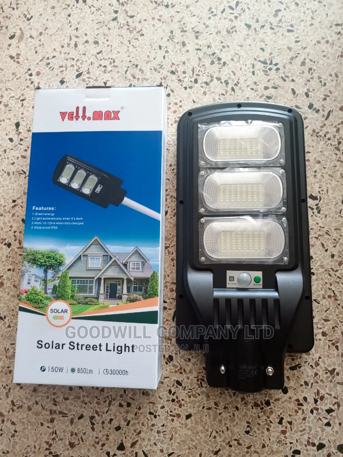 150w Solar Street Light Bright
