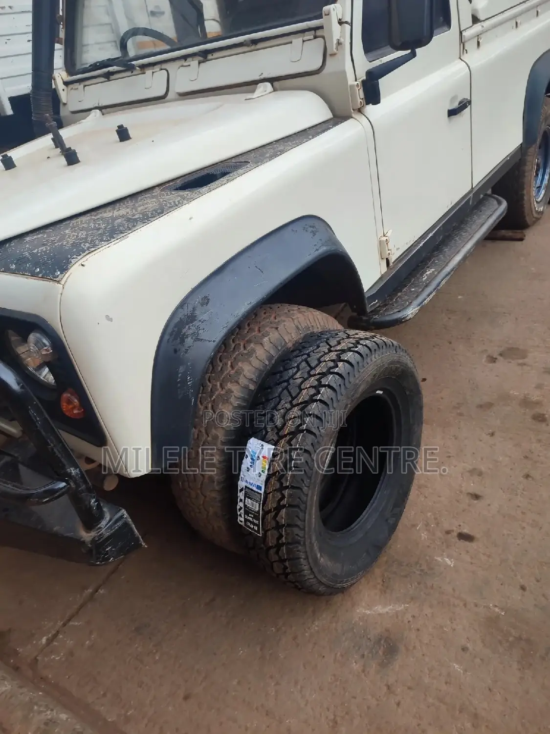 Land Rover Defender Tires Rims Spare Parts