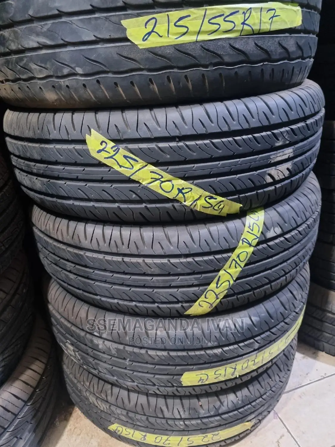 225/70r15 Used Tyres