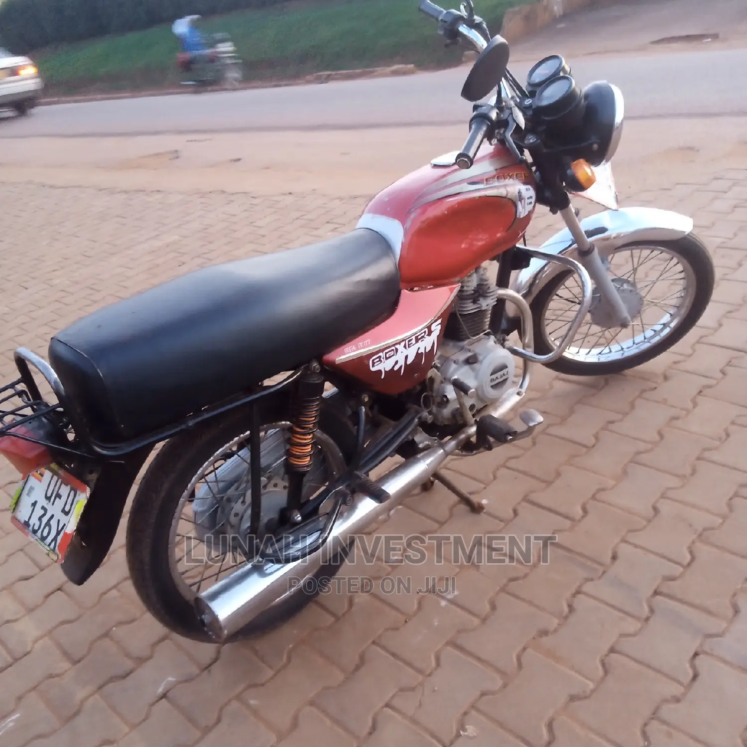 Bajaj Boxer 2021 Purple