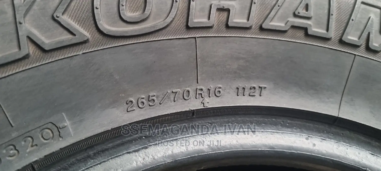 265/70r16 Yokohama Used Tyres