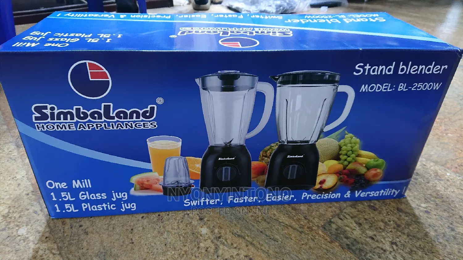 Simbaland 3 in 1 Juice Blender With 2years Warranty