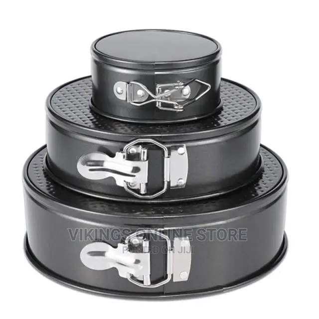 3pcs Durable Non-Stick Baking Pans