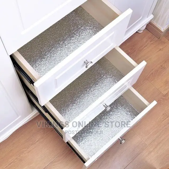 Kitchen Oil-Proof Aluminum Foil Sticker Wallpaper.