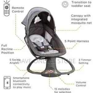 Mastela 3-in-1 Deluxe Multi-Functional Bassinet/Swing