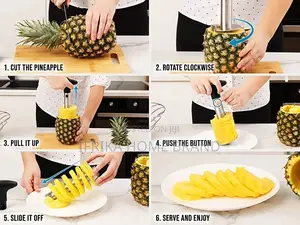 Kitchen Pineapple Cutter Corer and Slicer Tool