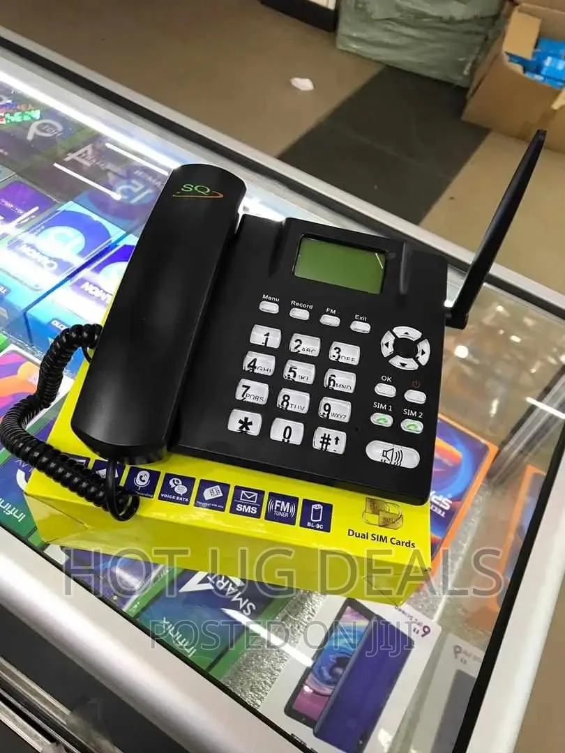 Desktop Landline Phone Dual Simcard