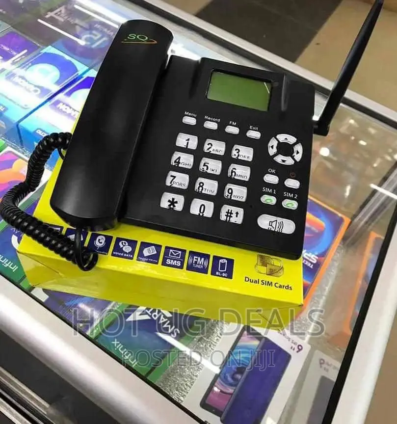 Desktop Landline Phone Dual Simcard