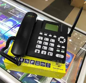 Desktop Landline Phone Dual Simcard