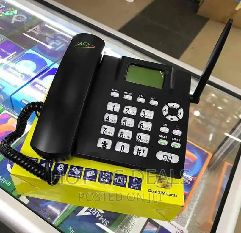 Desktop Landline Phone Dual Simcard