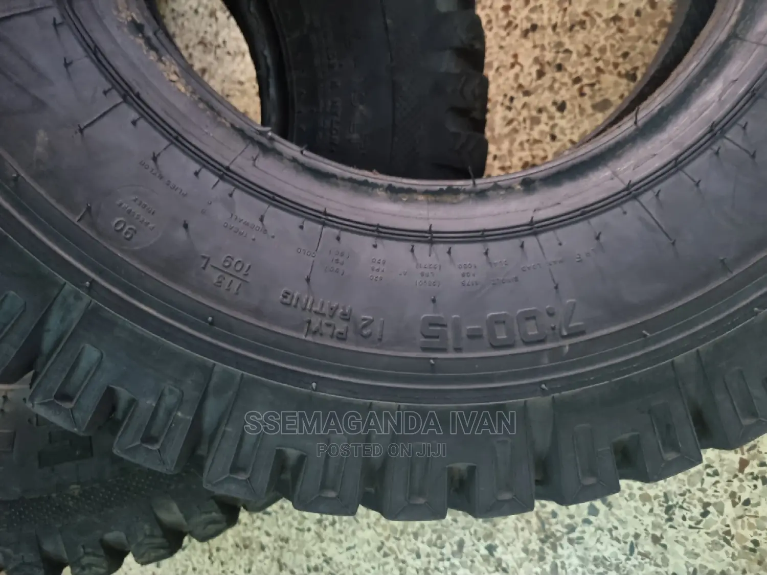 700r15 MRF Used Mudgrip Tires(2nd Hand)