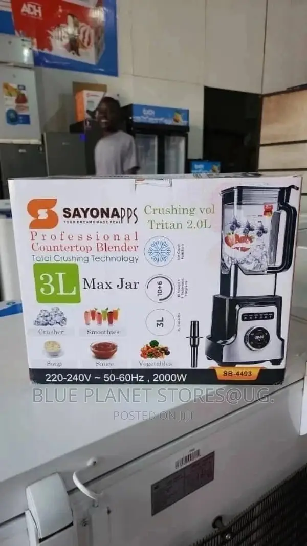SAYONA 3.0L Commercial Blenders || 2000w || SB-4493 || S/S
