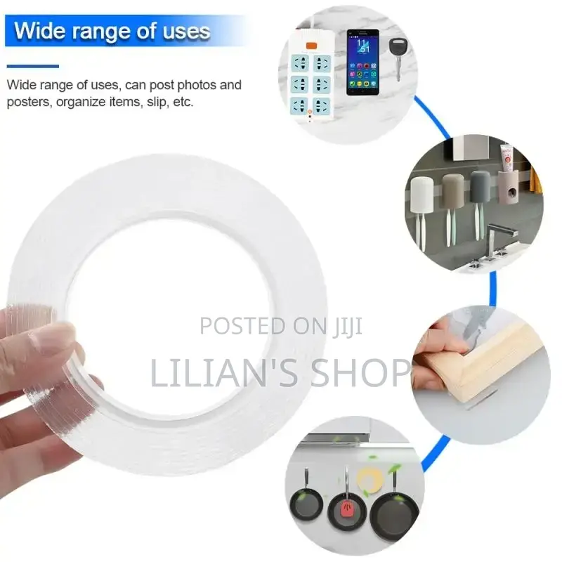 Nano Traceless Double Sided Transparent Tape