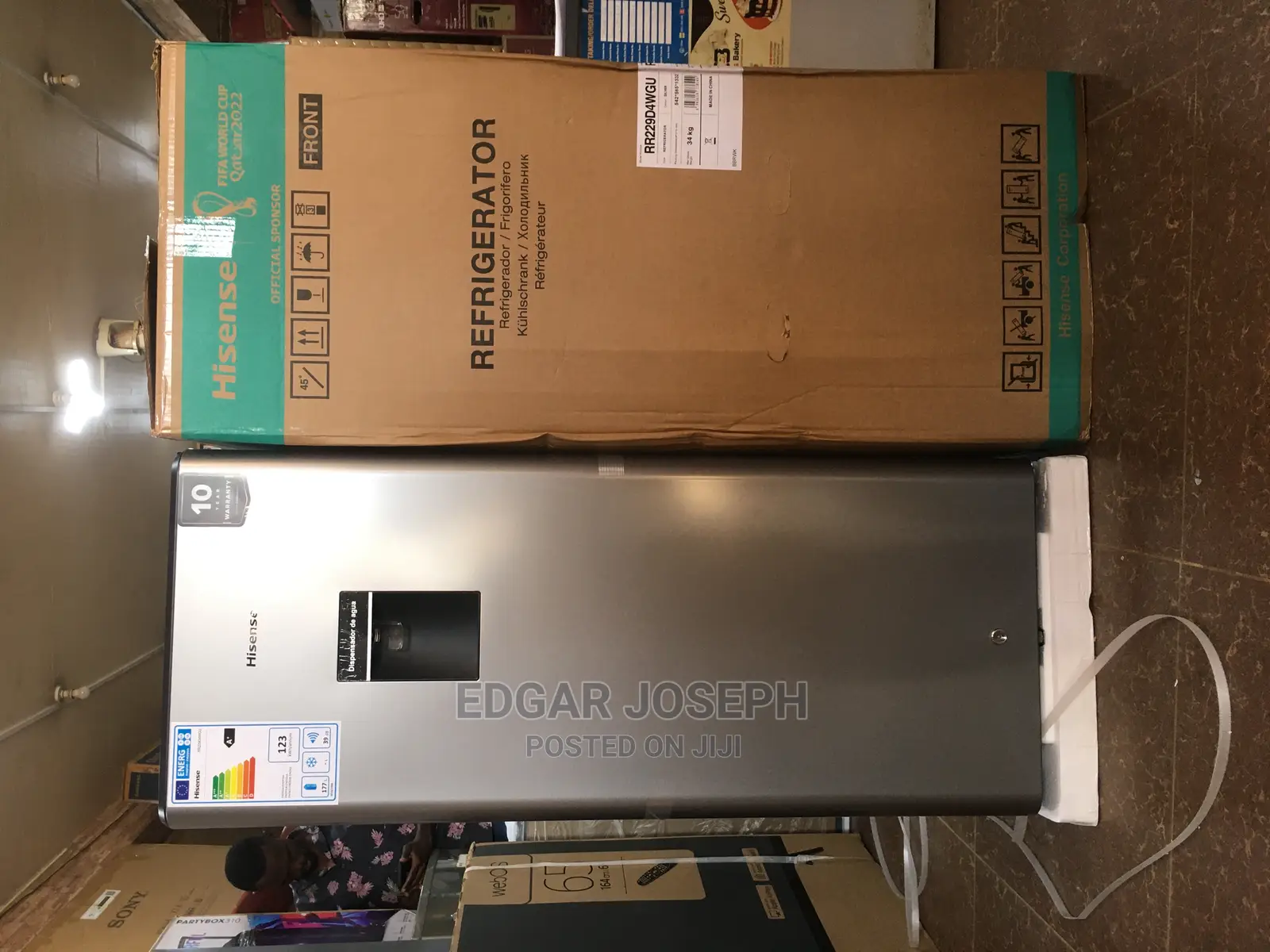 Hisense 229L Refrigerator Brand New