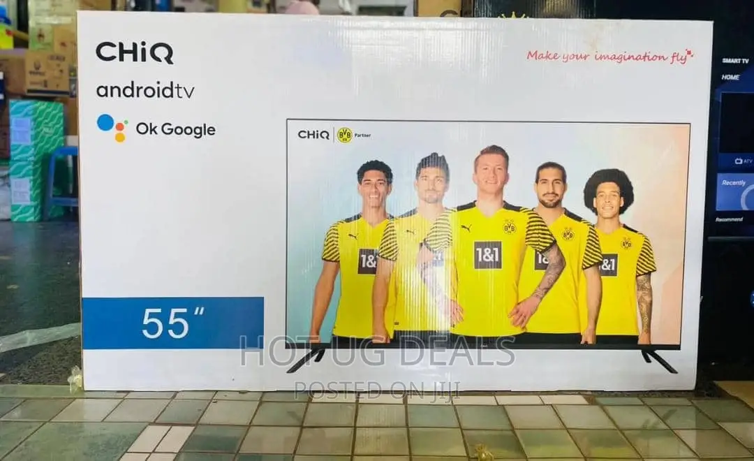 55inch Chiq Smart Digital Smart Andriod Framless Tv