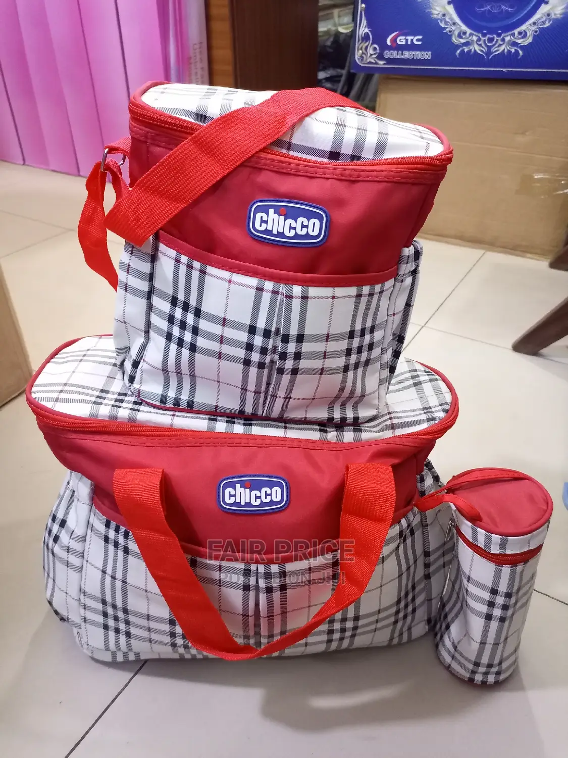 New Born Baby Bag (Red)