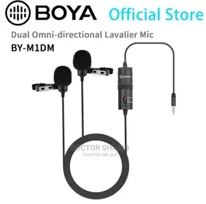 Boya Lavaliere Dual Microphone